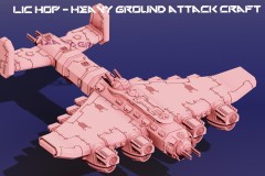 Heavy ground attack craft